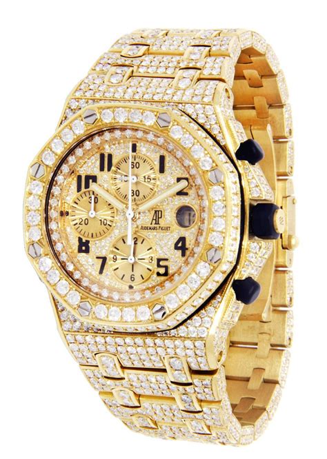 audemars piguet gold diamond watch.